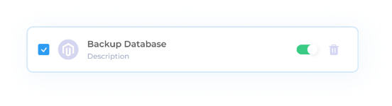 backup database